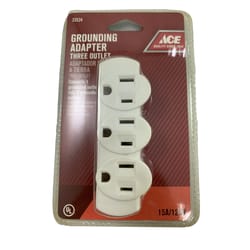 Cable Matters UL Listed Hexagonal 5-Outlet Power Hub Outlet Tap with Circuit Breaker & Grounded Outlets for Extension Cords