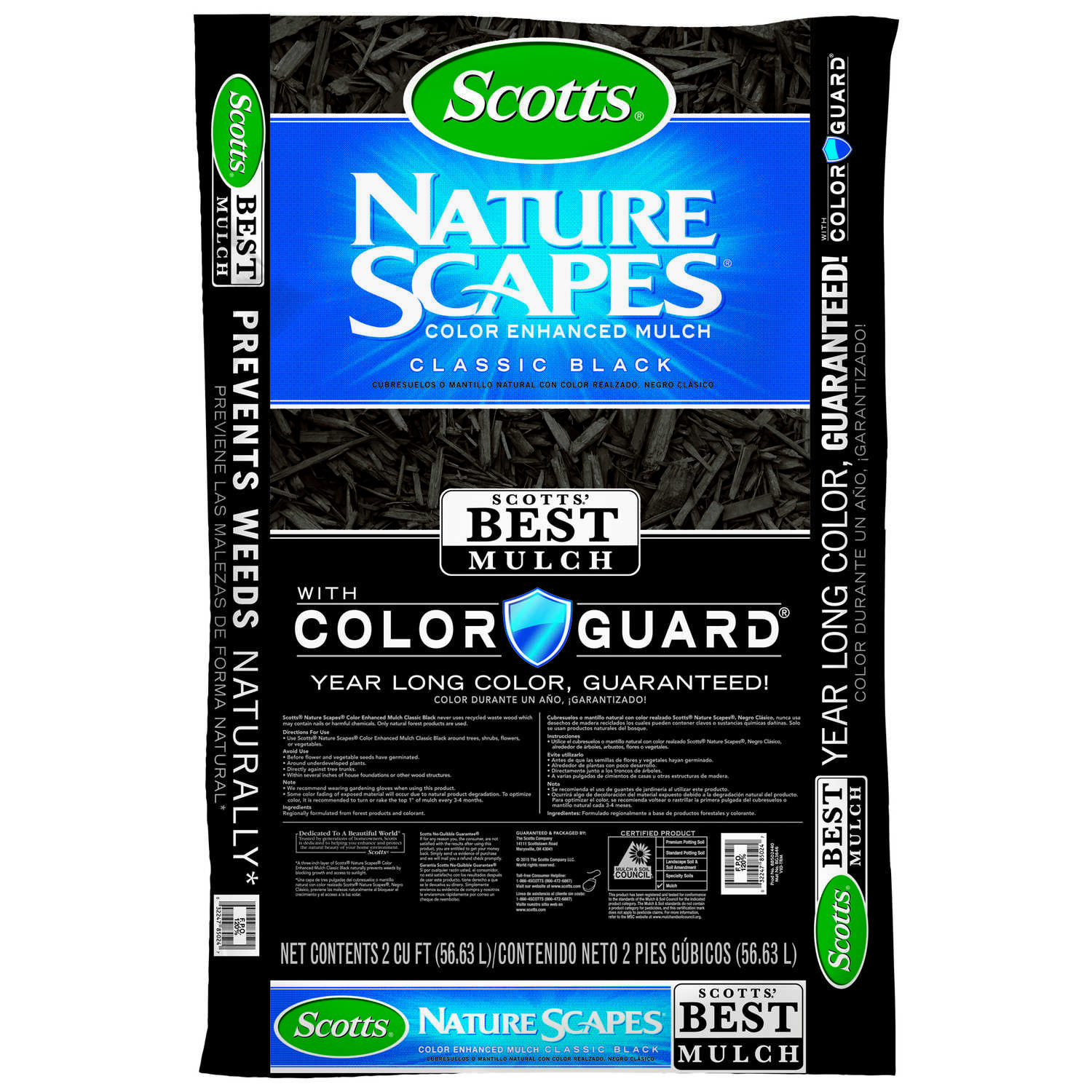 Scotts Nature Scapes Classic Black Bark ColorEnhanced
