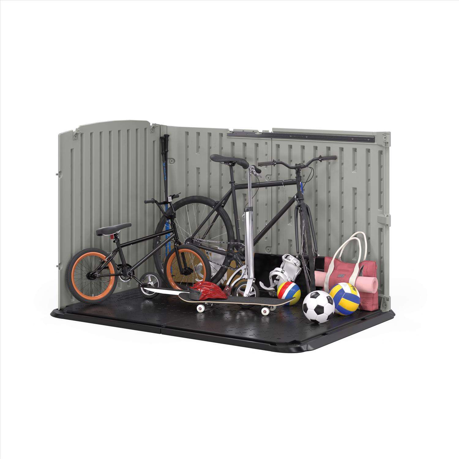 Resin best sale bike shed