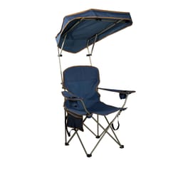 Quik Shade Navy Blue Canopy Folding Chair
