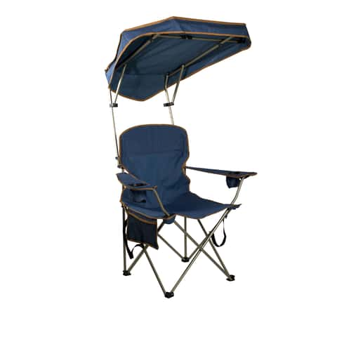 Quik Shade Navy Blue Canopy Folding Chair - Ace Hardware