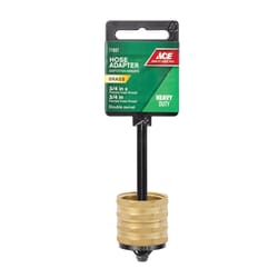 Ace 3/4 in. Brass Threaded Female Hose Coupling