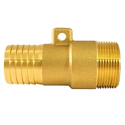 Apollo 1-1/4 in. Barb in to X 1-1/4 in. D MPT Brass Rope Adapter