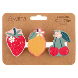 Karma Assorted Wood Chip Clip