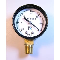 Campbell Steel 1/4 in. Pressure Gauge