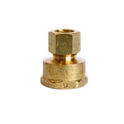 ATC 1/2 in. Compression X 3/4 in. D FPT Brass Coupling