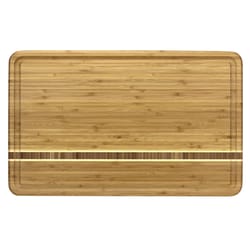 Totally Bamboo Caribbean 20 in. L X 12.5 in. W X 0.75 in. Bamboo Cutting Board