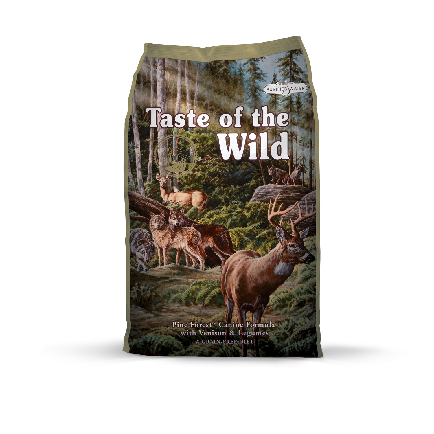 Photos - Other interior and decor Taste of the Wild Pine Forest Adult Venison and Legumes Dry Dog Food Grain 