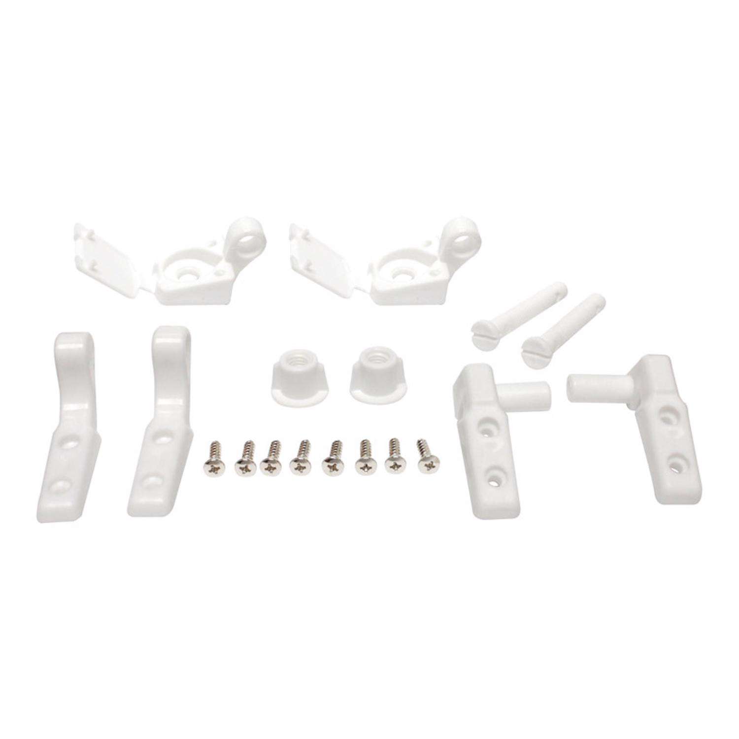 Plumb Pak Toilet Seat Hinge White Plastic For Universal Ace Hardware