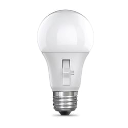 Feit A19 E26 (Medium) LED Bulb Adjustable White 40 Watt Equivalence 4 pk