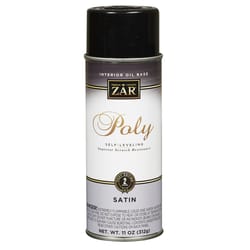 ZAR Ultra Satin Clear Oil-Based Polyurethane Fast Dry Wood Stain 11 oz