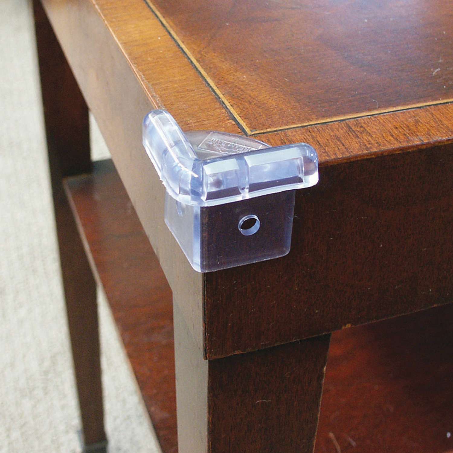 Dreambaby Clear Plastic Corner Cushions 4 pk - Ace Hardware