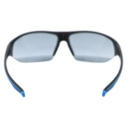 General Electric 06 Series Anti-Fog Impact-Resistant Safety Glasses Smoke Lens Black/Blue Frame 1 pk