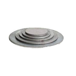 Spring Creek Products 1.25 in. H Silver Steel Post Cap