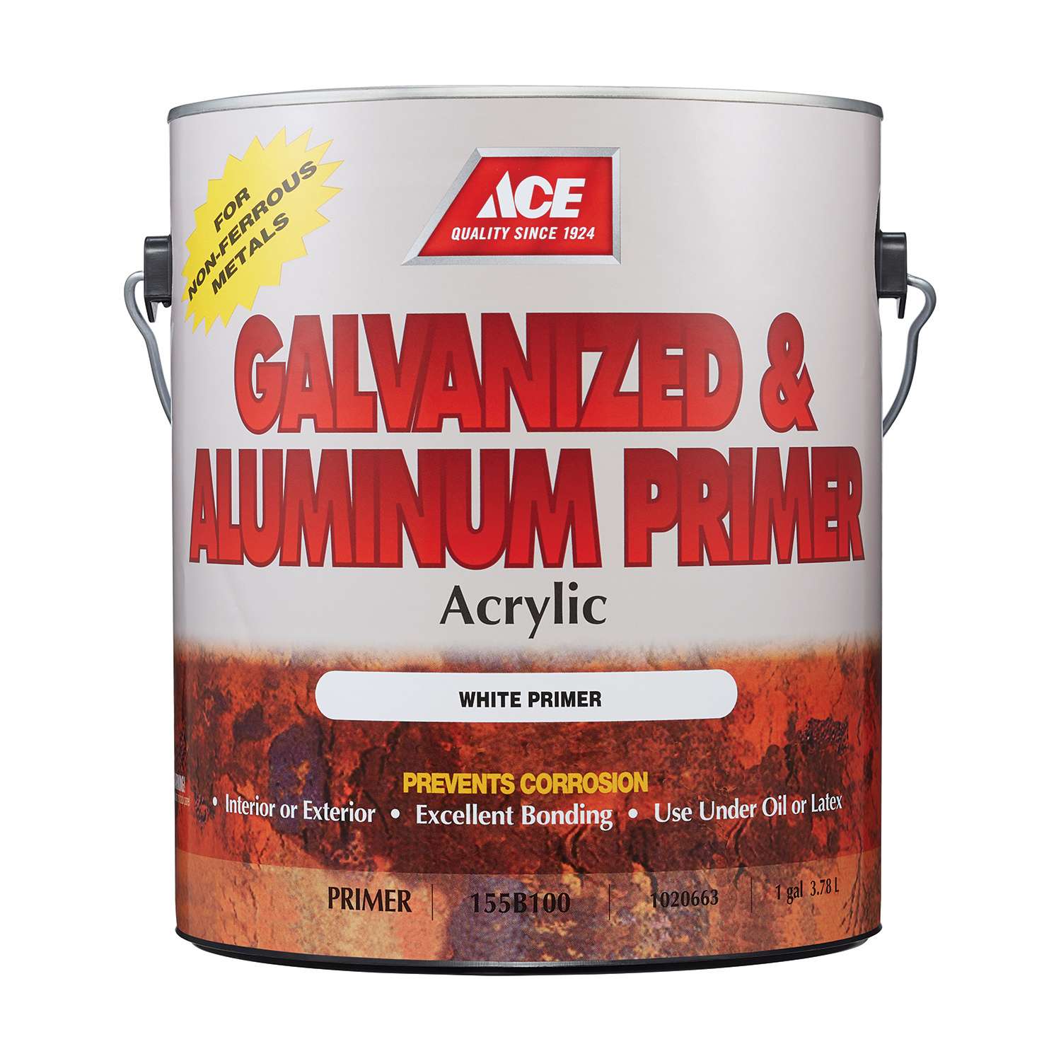 Ace White Acrylic Latex Galvanized Aluminum Primer 1 Gal Ace Hardware