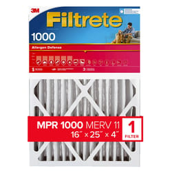 Filtrete 16 in. W X 25 in. H X 4 in. D Pleated 11 MERV Pleated Allergen Air Filter 1 pk