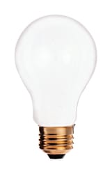 Satco 25 W A19 A-Line Incandescent Bulb E26 (Medium) Soft White 2 pk