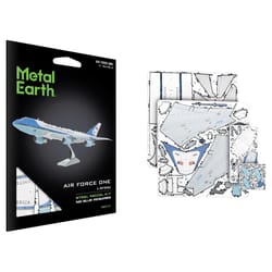 Metal Earth Air Force One 3D Model Kit Multicolored