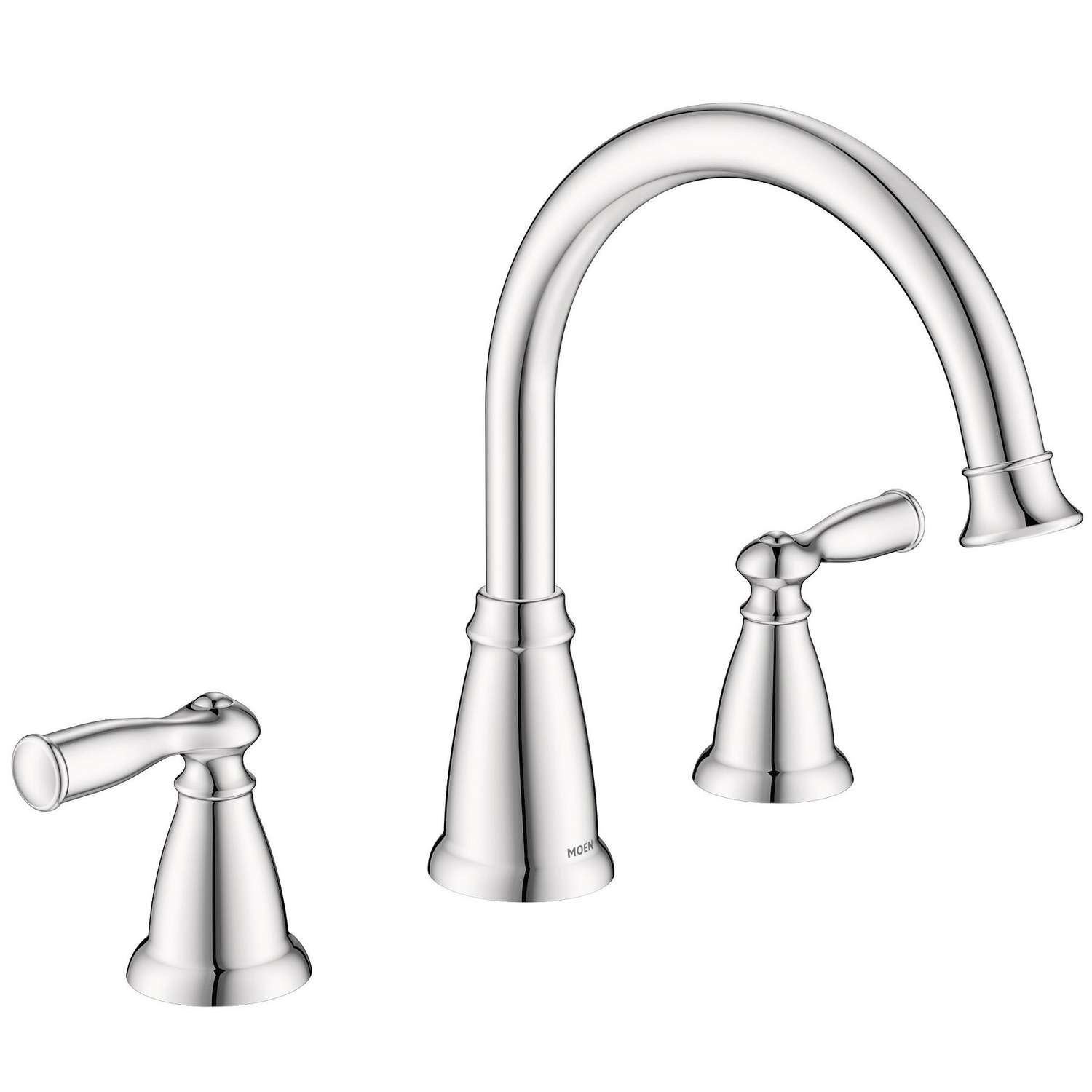 Moen Banbury 2Handle Chrome Fixed Mount Tub Faucet Ace Hardware