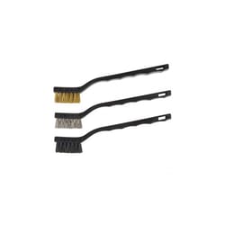 Hyde 7 in. L Assorted Mini Brush Assortment Set