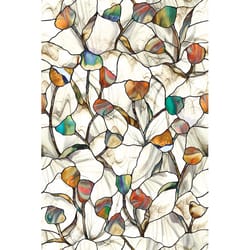 Artscape Multicolored Tulips Indoor and Outdoor Window Film 24 in. W X 36 in. L