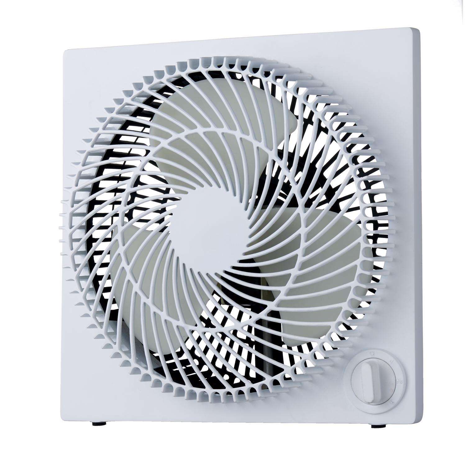 Perfect Aire 9 in. H 3 speed Box Fan Ace Hardware