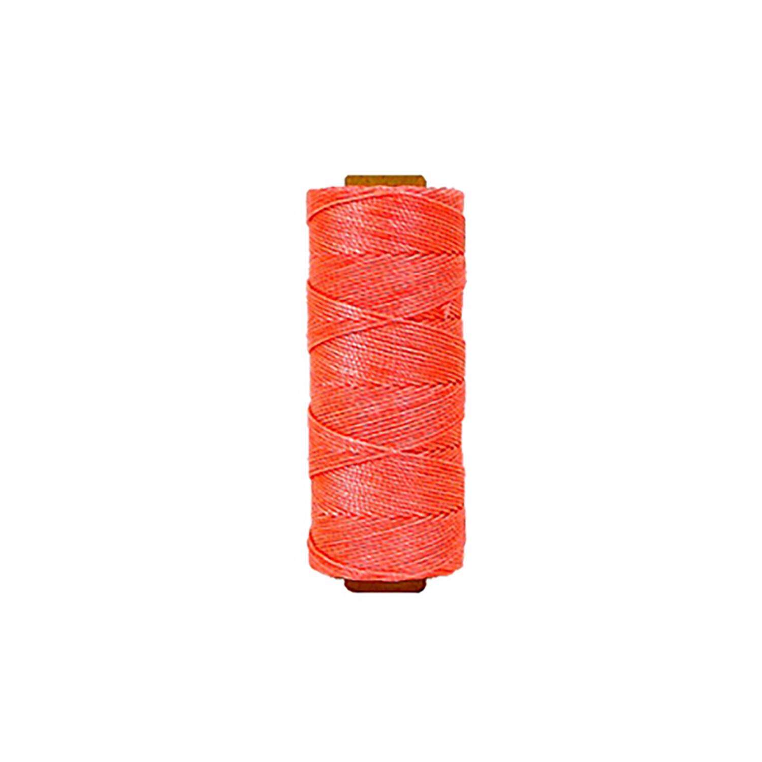 #18 x 260' Opti Orange Nylon Seine Twine, Wellington, 46301