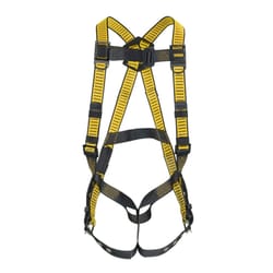 Dewalt Polyester Tongue Buckle Legs Safety Harness 310 lb. cap. One Size Fits All 1 pc