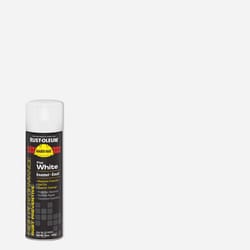 Rust-Oleum Indoor and Outdoor Flat White Enamel Spray Paint 15 oz