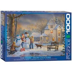 Eurographics Snow Creations Jigsaw Puzzle Multicolored 1000 pc