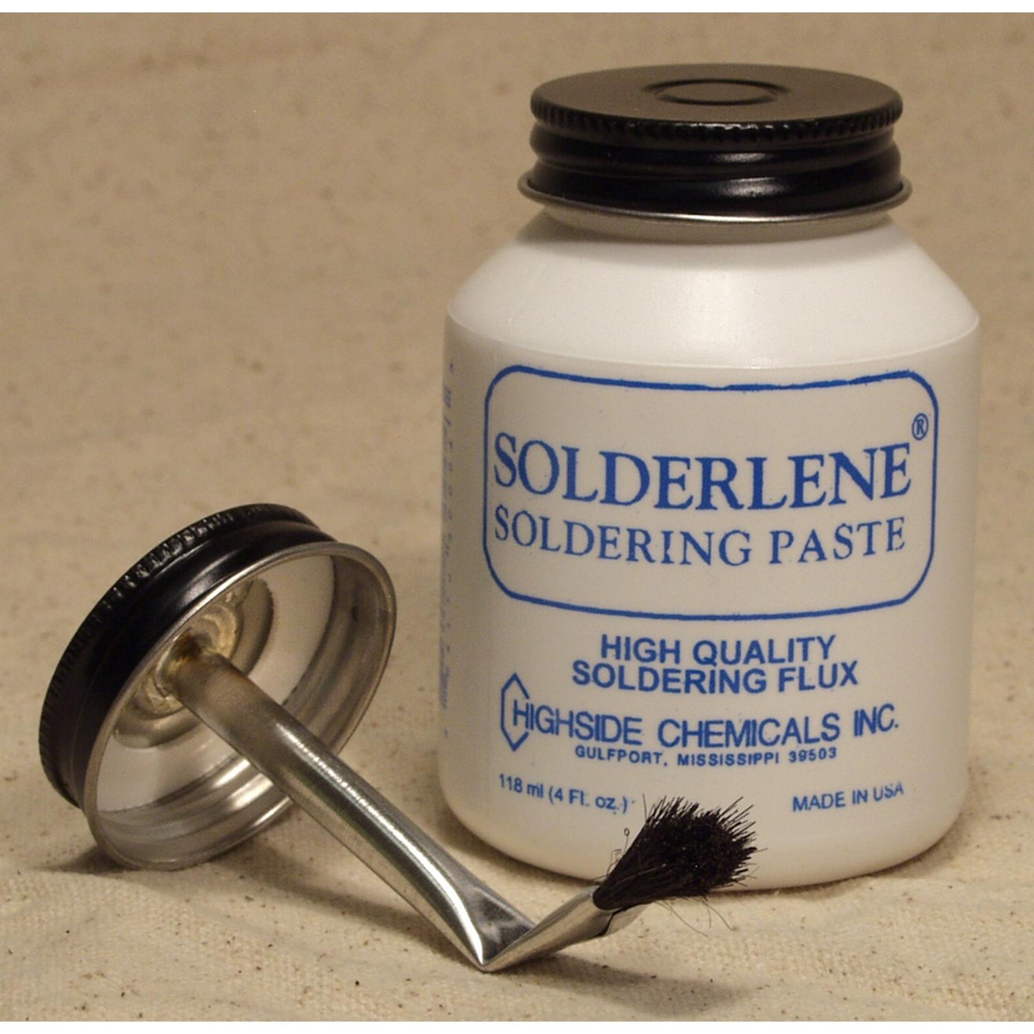 Highside Chemicals Solderlene 4 oz Lead-Free High Quality Paste Flux Petrolatum 1 pc