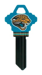 HILLMAN NFL Jacksonville Jaguars House/Office Key Blank 68 SC1 Single For Schlage Locks
