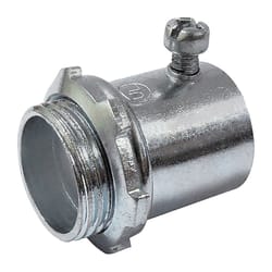 Sigma Engineered Solutions ProConnex 3/4 in. D Zinc-Plated Steel Compression Connector For EMT 1 pk