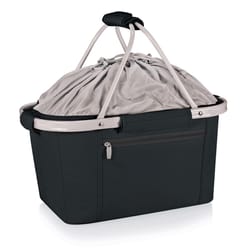 Oniva Metro Basket Collapsible Black 19 qt Cooler Tote