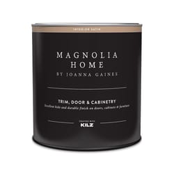 Magnolia Home by Joanna Gaines KILZ Satin Tintable Base 1 Cabinet and Trim Paint Interior 1 qt