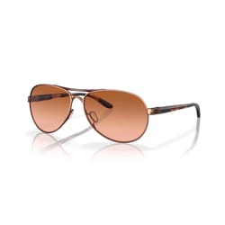 Oakley Feedback Unisex Tortoise Frame Rose Lens Sunglasses