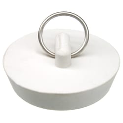 Ace 1-3/4 in. White Rubber Sink and Tub Stopper