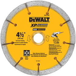 DeWalt 4-1/2 in. D X 5/8 in. Diamond Segmented Tuckpointing Blade 1 pk