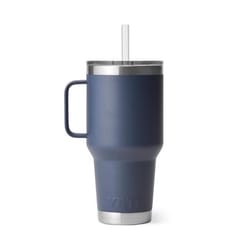 YETI Rambler 35 oz Navy BPA Free Straw Mug