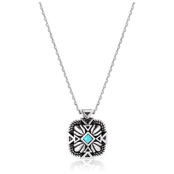 Montana Silversmiths Women's Desert Sage Silver/Turquoise Necklace