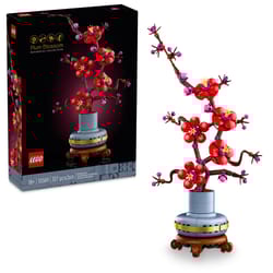LEGO Botanicals Plum Blossom Building Set Multicolored 327 pc