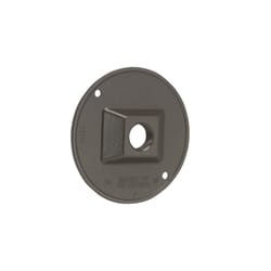 Bell Round Die cast Aluminum 4.13 in. H X 4.13 in. W Weatherproof Cover