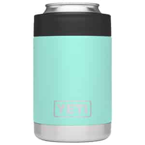 YETI  Rambler Colster  Seafoam Green  Stainless Steel  Beverage Holder  BPA Free 12 