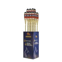 TIKI Multi-color Bamboo 57 in. Bamboo Torch 1 pc