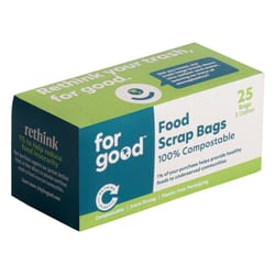 Full Circle For Good 3 gal Food Scrap Bags Open 25 pk