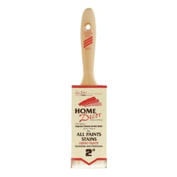 Linzer Home Decor 2 in. Flat Paint Brush