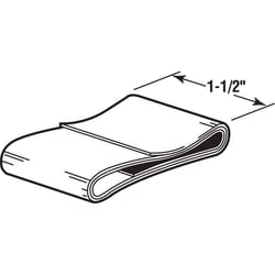 Prime-Line 5.4 in. H x 1/16 in. W Clear Frameless Shower Door Bottom Seal