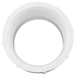 Charlotte Pipe Schedule 40 4 in. Spigot X 4 in. D FPT PVC Pipe Adapter 1 pk