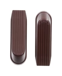 Ace 4 in. W Rubber Brown Wedge Door Stop Mounts to floor 0 in.