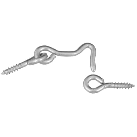 National Hardware 4 Zinc Plated Hook & Eye